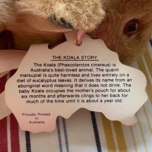 M & H Levy I 1980s I Kuddly Koala I Kangaroo Fur - Picture 3 of 16